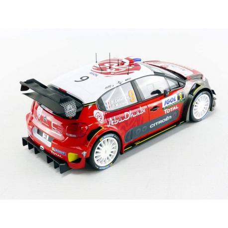 Macheta auto CITROEN C3 WRC (2017) 1:43 alb-rosu Norev