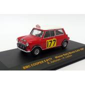 Macheta auto BMC (MINI) COOPER S (1967) 1:43 rosu IXO