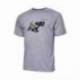 Tricou SAVAGE GEAR Pike cu imprimeu, gri, marimea XXL