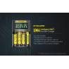 Incarcator inteligent USB Nitecore UM4, Mod QC, Li-Ion, Ni-MH/Ni-Cd, LiFePO4