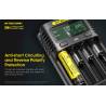 Incarcator inteligent USB Nitecore UM4, Mod QC, Li-Ion, Ni-MH/Ni-Cd, LiFePO4