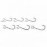 Carlige offset Varivas Nogales Maji Hook Revival 5, Stealth Grey, Nr.3, 8 buc./plic