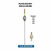 Pluta EVA BFF Bolo 6 Inline 2.0g, Antena Multicolor