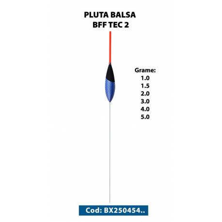 Pluta balsa BFF Tec 2 1.0 grame