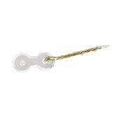 Spin pentru momeala JAXON cu inel silicon 0.6x7mm, 12 buc/plic