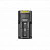 Incarcator inteligent USB Nitecore UM2, Mod QC, acumulatori Li-Ion, Ni-MH/Ni-Cd, LiFePO4