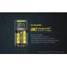 Incarcator inteligent USB Nitecore UM2, Mod QC, acumulatori Li-Ion, Ni-MH/Ni-Cd, LiFePO4