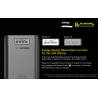 Incarcator digital / Powerbank Nitecore F4, USB, 4 sloturi