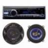 Pachet radio MP3 player auto PNI Clementine 8524BT 4x45w + difuzoare auto coaxiale PNI HiFi650