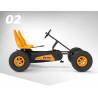 Kart cu pedale Berg Duo Chopper BF, 2 persoane, portocaliu, 5-99 ani, max 100 Kg