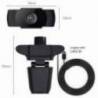 Camera web PNI CW1850 Full HD, conexiune USB, clip-on, microfon incorpora