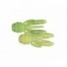 Naluci JACKALL Good Meal Craw 1.5" Hot Lime / Glow Chartreuse, 3.8cm, 7 buc/plic