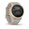 Ceas Garmin fēnix 6S Pro Solar Edition light gold, light sand band, 42mm