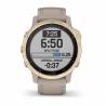 Ceas Garmin fēnix 6S Pro Solar Edition light gold, light sand band, 42mm