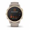 Ceas Garmin fēnix 6S Pro Solar Edition light gold, light sand band, 42mm