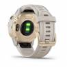 Ceas Garmin fēnix 6S Pro Solar Edition light gold, light sand band, 42mm