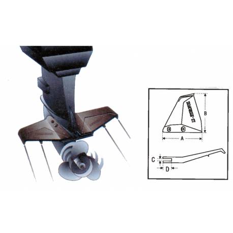 Sistem de stabilizare motor barca pana in 50CP