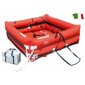 Open life raft Arimar 6 persoane, soft case, 610x400x240mm, 30kg
