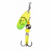 Lingurita rotativa Savage Gear Caviar, NR.2, 6g, Fluo Yellow & Chartreuse