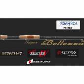 Lanseta spinning Graphiteleader SUPER BELLEZZA 18 GSBS-602XUL R, XUltra Light, 1.83m 0.4-3.5g, 2 tronsoane