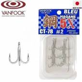 Ancore Vanfook CT-78 Hagane 5X Silver, Nr. 8, 6 buc./plic
