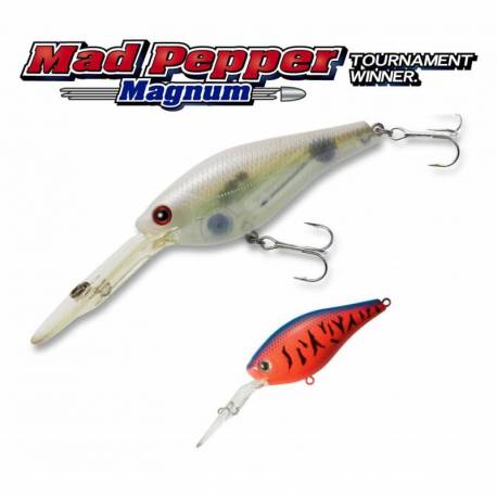 Vobler TIEMCO Mad Pepper Magnum F 8cm 24.5g culoare 249