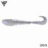 Grub KP Baits Skeleton Grub 10CM (4'') - 203, 5buc/plic