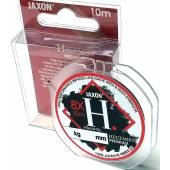 Leader textil Jaxon HEGEMON 8X PREMIUM 10m 0.08mm 5kg Gri