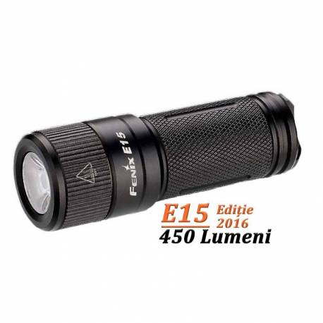 Lanterna Fenix E15 Editie 2016, 450 Lumeni, 132 metri