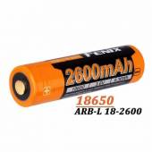 Acumulator Fenix 18650 ARB-L 18-2600, Li-Ion 3.6V 2600mAh