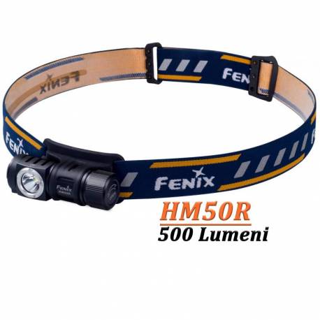 Lanterna frontala Fenix HM50R, 500 Lumeni, 80 metri