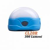 Lanterna camping Fenix CL20R Albastru, 300 lumeni, diametru fascicul 15 metri