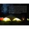 Lanterna camping Fenix CL20R Albastru, 300 lumeni, diametru fascicul 15 metri