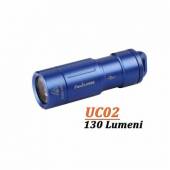 Mini lanterna de tip breloc FENIX UC02, Albastru