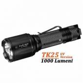 Lanterna tactica Fenix TK25, versiune UV, 1000 Lumeni, 225 metri
