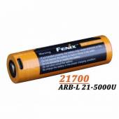 Acumulator Fenix ARB-L 21-5000U, 21700, Li-Ion 3.6V 5000mAh, USB Type-C