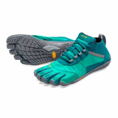 Incaltaminte VIBRAM V-TREK 2.0 Five Fingers, Femei, Teal/Blue