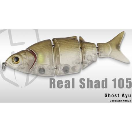 Vobler Herakles Swimbait Real Shad Sinking, 10.5cm, 25g, GHOST AYU