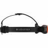 LANTERNA CAP LED LENSER MH11 BLACK-ORANGE BLUETOTH 1000LM+ACUM+USB