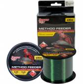 Fir monofilament Benzar Method Feeder Mono, Dark Green, 600m, 0.22mm