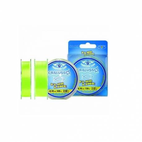 Fir monofilament Cralusso Prestige Fluo Galben, 0.18mm, 350m, 4.4kg