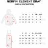 Costum de pescuit Norfin Element Gray, marimea S