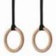 Inele gimnastica din lemn Dayu Fitness DY-PR-015