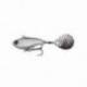 Spinnertail SAVAGE GEAR Fat Tail Spin, 6.5cm, 16g, Sinking, WHITE SILVER