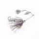 Spinnerbait SAVAGE GEAR Da Bush, 14cm, 21g, Sinking, Culoare White Silver Holo Flame