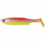 Shad Savage Gear Fat Minnow T-Tail, 9cm, 7g, YR FLUO, 4 buc./plic