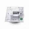 Termostat inteligent incastrabil PNI SafeHome PT38R WiFi, control prin internet centrale termice incastrabil