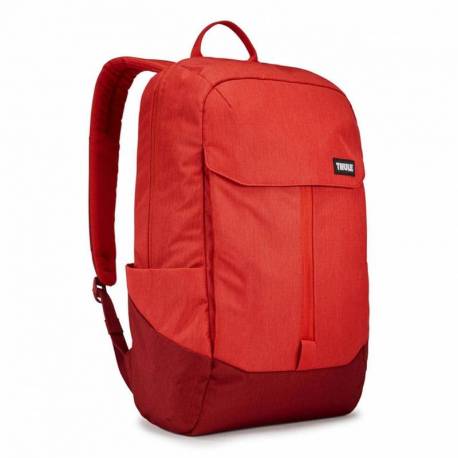 Rucsac urban cu compartiment laptop THULE LITHOS Backpack 20L, Lava/Red Feather