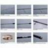 Lanseta spinning ZENAQ FOKEETO FC73-3 TWITCH, 2.22 m, 15-80 g, Fuji Titanium Sic, 2 segmente