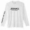 Tricou cu maneca lunga ZENAQ, Alb, M